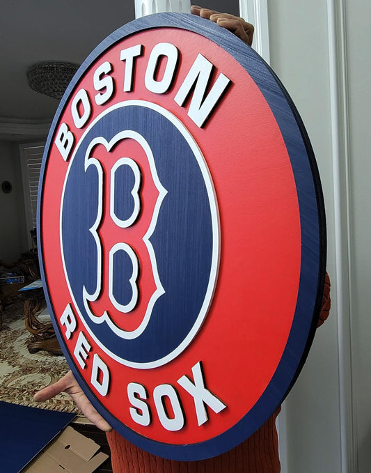 Boston Red Sox 3D Multi-Layer Sign | MLB Wall Decor