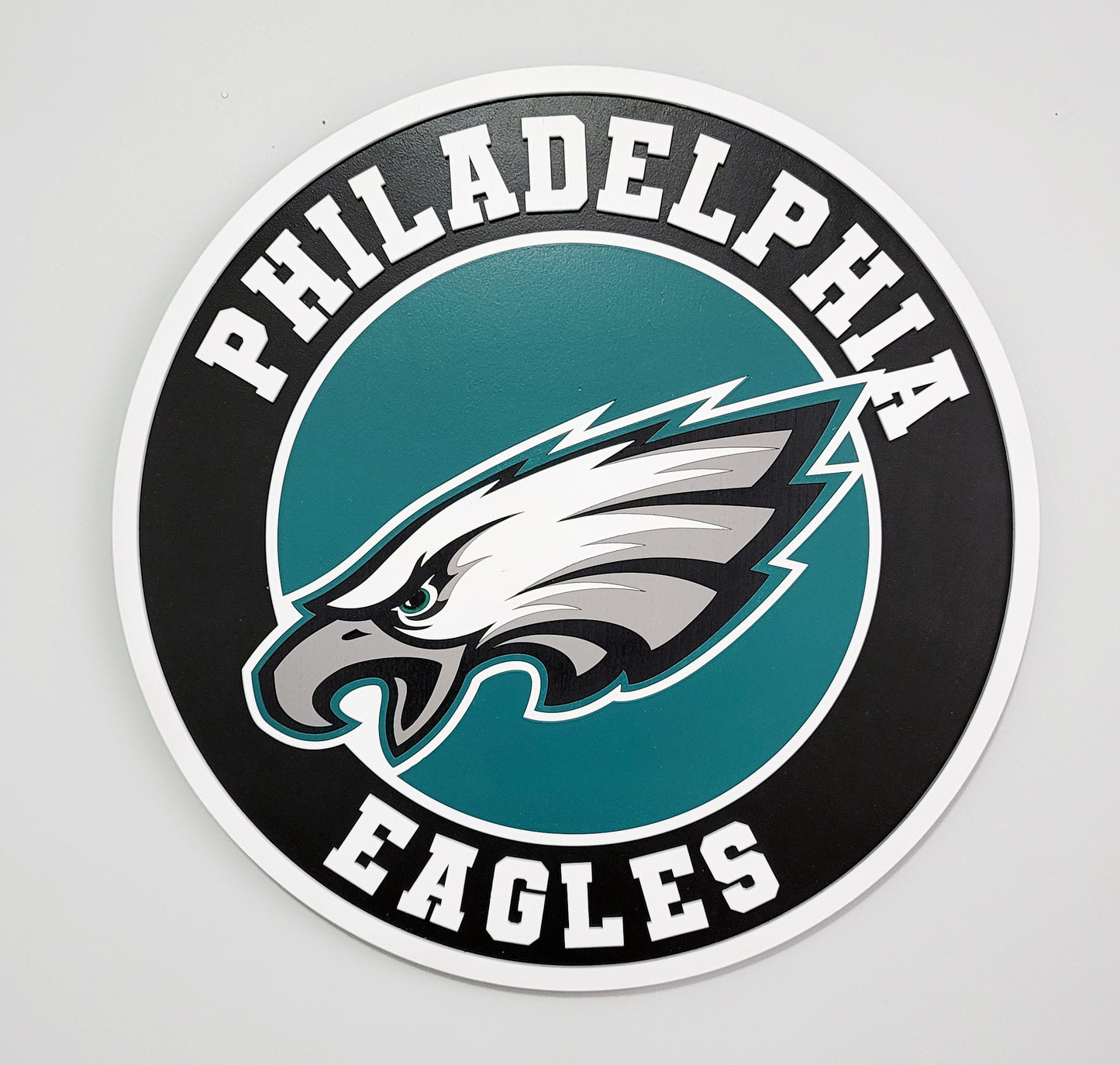 Philadelphia Eagles 3D Wood Sign | Football Man Cave Decor, Game Room Wall Art & Fan Gift
