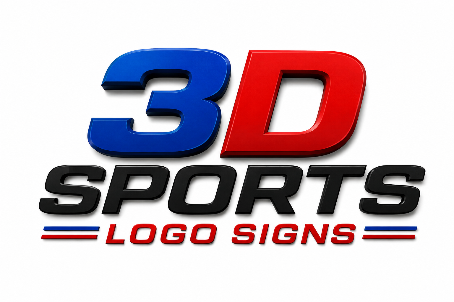 3D sports Logo Signs