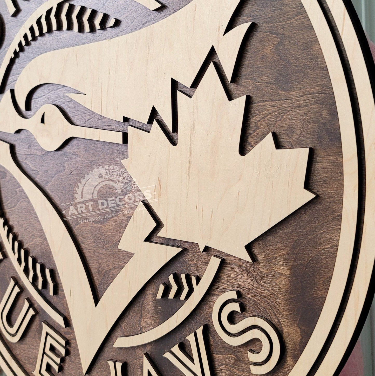 3D Toronto Blue Jays Rustic Sign | Man Cave, Game Room & Garage Decor