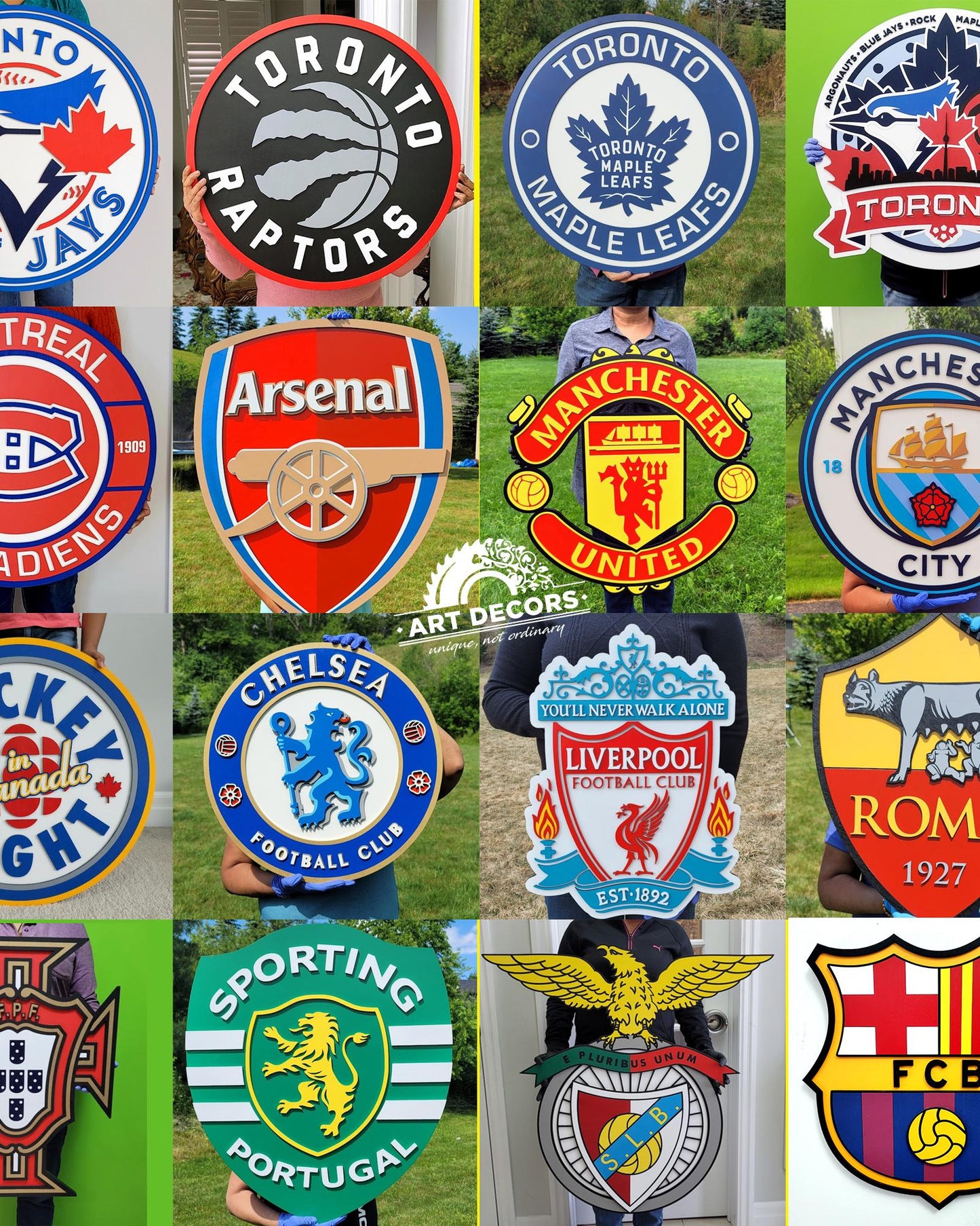 Toronto Blue Jays, Montreal Canadiens, Arsenal, Manchester United, Manchester City, hockey night, Chelsea Football Club, Liverpool FC, Roma, Sporting Portugal, FC Barcelona