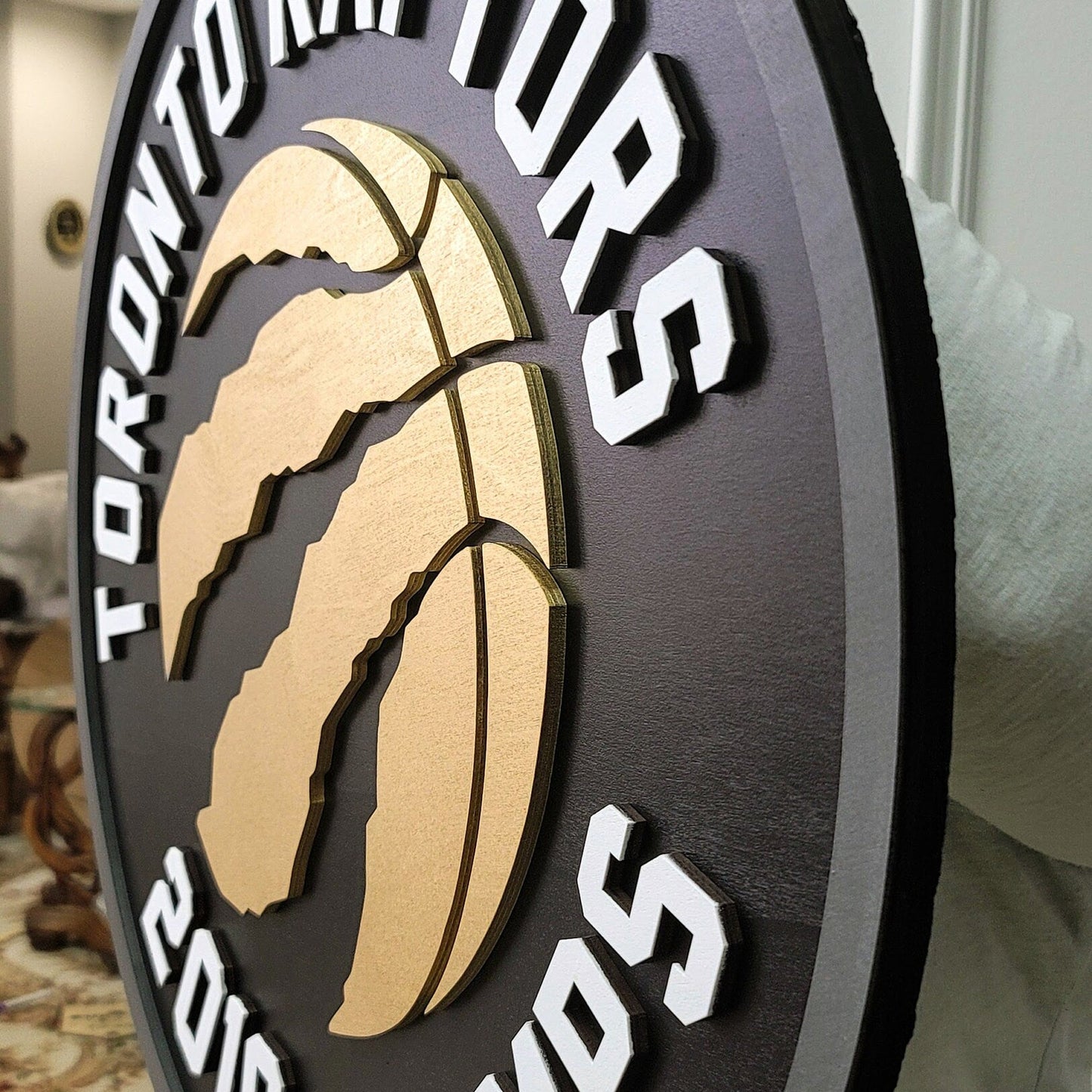 Toronto Raptors 3D Logo Wood Sign | 2019 NBA Champs
