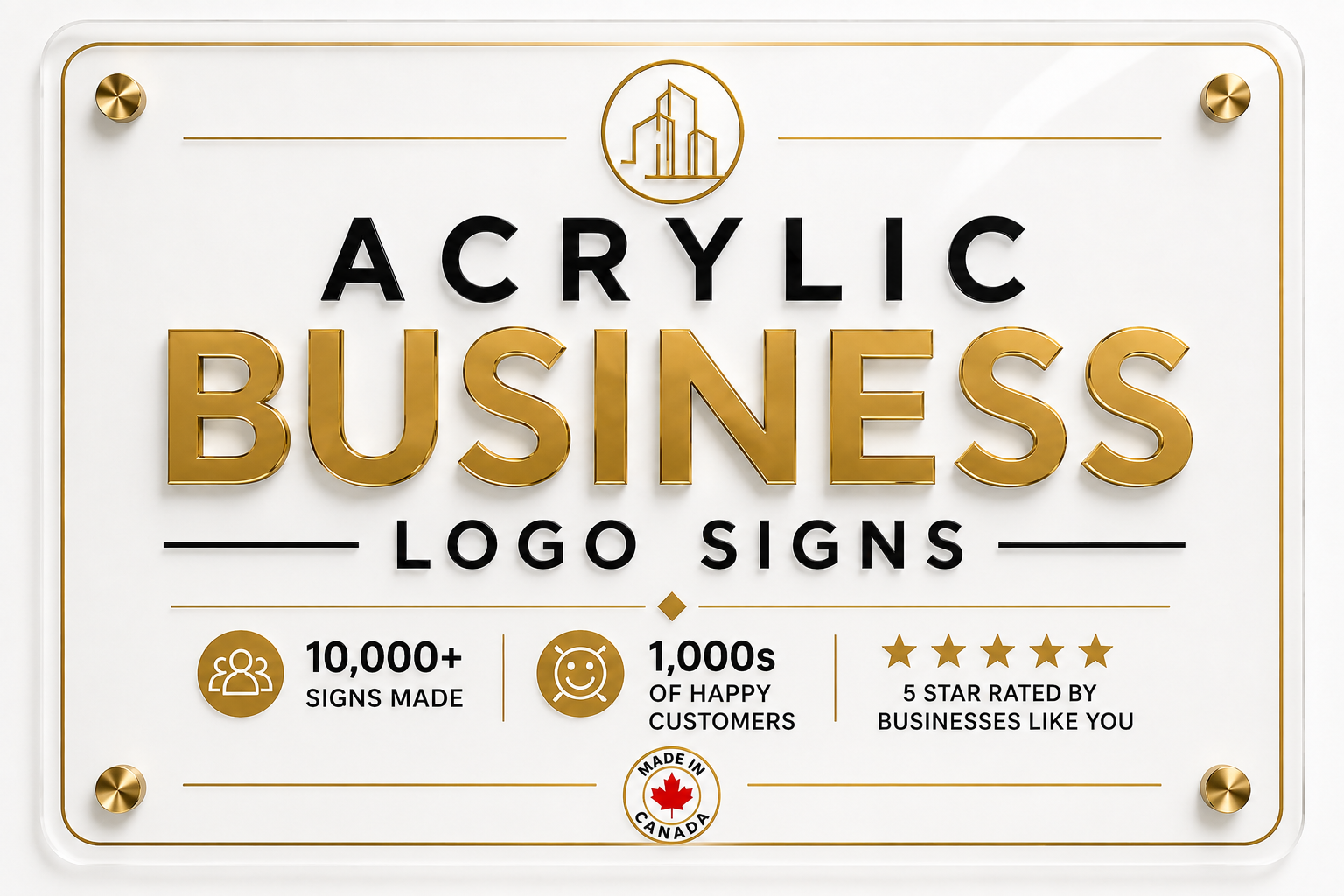 Explore Acrylic Logo Signs