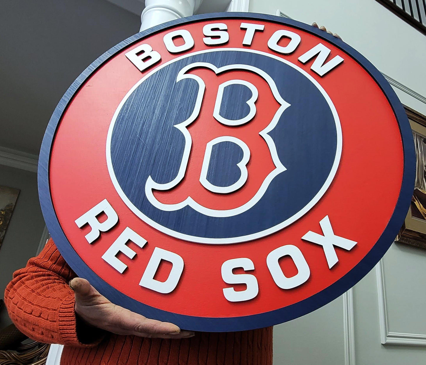 Boston Red Sox 3D Multi-Layer Sign | MLB Wall Decor