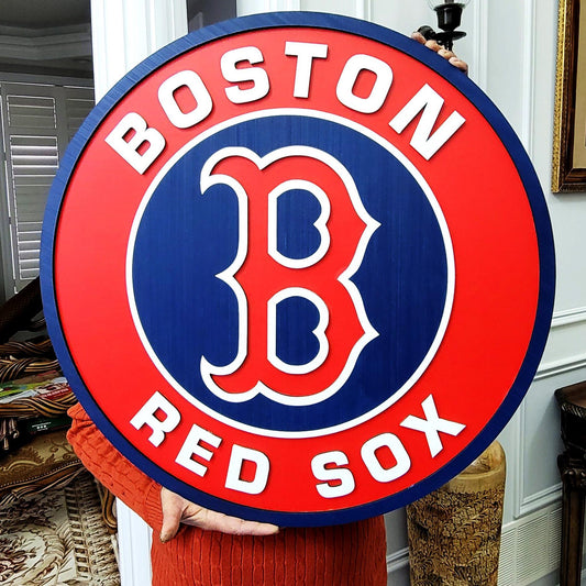 Boston Red Sox 3D Multi-Layer Sign | MLB Wall Decor