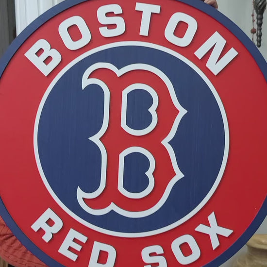 Boston Red Sox 3D Multi-Layer Sign | MLB Wall Decor
